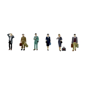36-443 Post-War Era Figures Set C (image for) 36-443 Post-War Era Figures Set C